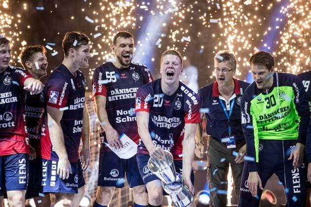 Pixum Super Cup 2019, SG Flensburg-Handewitt - THW Kiel, 21.08.2019 Die Sieger des Pixum Super Cup 2019: Die SG Flensburg-Handewitt, Pixum Super Cup 2019, SG Flensburg-Handewitt - THW Kiel, ISS Dome, Duesseldorf Copyright: xBEAUTIFULxSPORTS Wunderlx