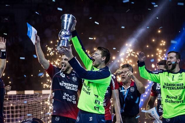 Pixum Super Cup 2019, SG Flensburg-Handewitt - THW Kiel, 21.08.2019 Die Sieger des Pixum Super Cup 2019: Die SG Flensburg-Handewitt, Pixum Super Cup 2019, SG Flensburg-Handewitt - THW Kiel, ISS Dome, Duesseldorf Copyright: xBEAUTIFULxSPORTS Wunderlx