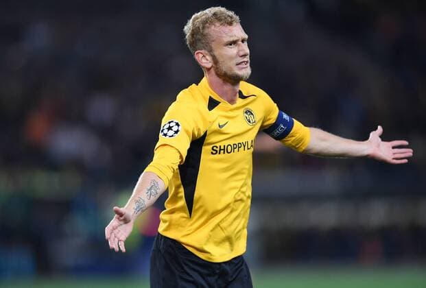 FUSSBALL CHAMPIONS LEAGUE SAISON 2019 2020 Play Off Hinspiel in Bern BSC Young Boys Bern - Roter Stern Belgrad 21.08.2019 Fabian Lustenberger (BSC Young Boys Bern) nachdenklich