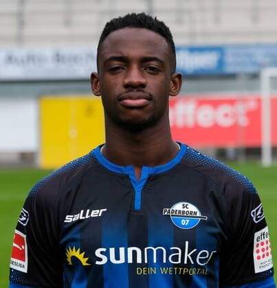 Christopher Antwi-Adjei; SC Paderborn 07; 1.BL, Porträttermin 2019 2020 Copyright: xAndreasxZobex