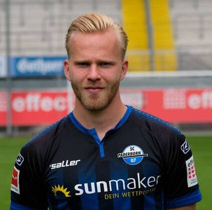 Marcel Hilßner; SC Paderborn 07; 1.BL, Porträttermin 2019 2020 Copyright: xAndreasxZobex