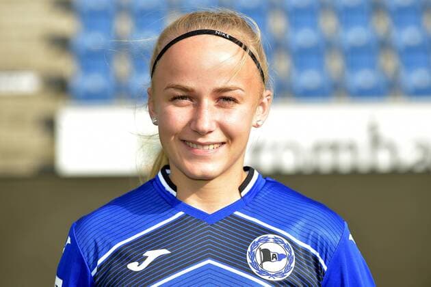 07-08-2019 pmk NB146881 Fussball Frauen 2.Bundesliga Saison 2019 2020 DSC Arminia Bielefeld Frauen Fototermin Fabienne BRAKEMEIER (26) Bielefeld