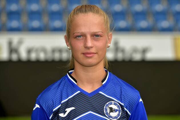 07-08-2019 pmk NB146875 Fussball Frauen 2.Bundesliga Saison 2019 2020 DSC Arminia Bielefeld Frauen Fototermin Leonora EJUPI (19) Bielefeld