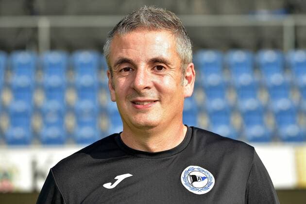 07-08-2019 pmk NB146887 Fussball Frauen 2.Bundesliga Saison 2019 2020 DSC Arminia Bielefeld Frauen Fototermin Antonio GONZALEZ -Betreuer-