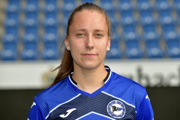 07-08-2019 pmk NB146864 Fussball Frauen 2.Bundesliga Saison 2019 2020 DSC Arminia Bielefeld Frauen Fototermin Leonie HEITLINDEMANN (06) Bielefeld
