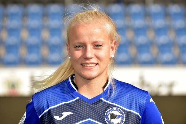 07-08-2019 pmk NB146882 Fussball Frauen 2.Bundesliga Saison 2019 2020 DSC Arminia Bielefeld Frauen Fototermin Viola HELLWIG (27) Bielefeld