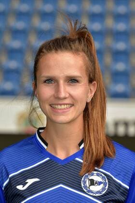 07-08-2019 pmk NB146965 Fussball Frauen 2.Bundesliga Saison 2019 2020 DSC Arminia Bielefeld Frauen Fototermin Annabel JAEGER (07) Bielefeld