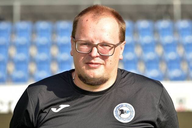 07-08-2019 pmk NB146885 Fussball Frauen 2.Bundesliga Saison 2019 2020 DSC Arminia Bielefeld Frauen Fototermin Tobias LISON -Betreuer- Bielefeld