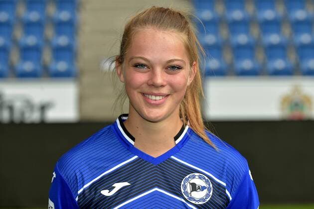 07-08-2019 pmk NB146862 Fussball Frauen 2.Bundesliga Saison 2019 2020 DSC Arminia Bielefeld Frauen Fototermin Charlotte SCHOENING (03) Bielefeld