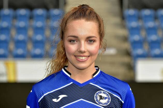 07-08-2019 pmk NB146878 Fussball Frauen 2.Bundesliga Saison 2019 2020 DSC Arminia Bielefeld Frauen Fototermin Sophia THIEMANN (23) Bielefeld