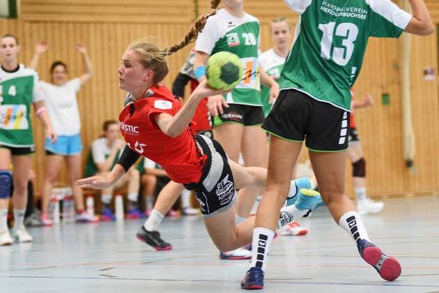 Nina Fischer (TG Nuertingen 4) DHB, Handbal, Frauen, Vorbereitung , Turnier , Lotto-Cup, Ludwigsburg, 24.08.2019, Foto:TBaur Eibner 28. Internationales Damen Handballturnier Lotto-Cup Ludwigsburg Copyright: xEIBNER TobiasxBaurx EP_TBR