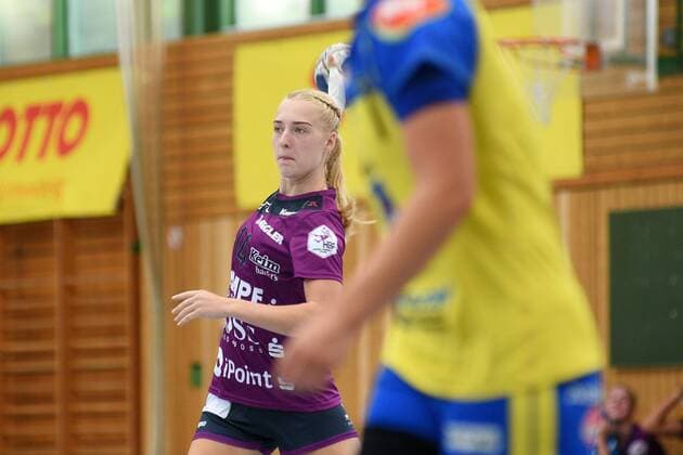 Rebecca Rott (TusSies Metzingen 14) DHB, Handbal, Frauen, Vorbereitung , Turnier , Lotto-Cup, Ludwigsburg, 24.08.2019, Foto:TBaur Eibner 28. Internationales Damen Handballturnier Lotto-Cup Ludwigsburg Copyright: xEIBNER TobiasxBaurx EP_TBR