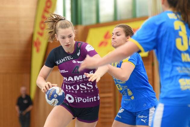 Katarina Pandza (TusSies Metzingen 4) DHB, Handbal, Frauen, Vorbereitung , Turnier , Lotto-Cup, Ludwigsburg, 24.08.2019, Foto:TBaur Eibner 28. Internationales Damen Handballturnier Lotto-Cup Ludwigsburg Copyright: xEIBNER TobiasxBaurx EP_TBR