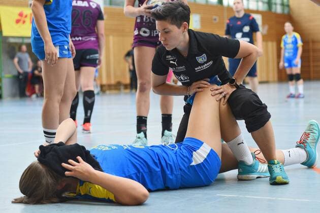 Lea Guderian (HC Leipzig 17) DHB, Handbal, Frauen, Vorbereitung , Turnier , Lotto-Cup, Ludwigsburg, 24.08.2019, Foto:TBaur Eibner 28. Internationales Damen Handballturnier Lotto-Cup Ludwigsburg Copyright: xEIBNER TobiasxBaurx EP_TBR