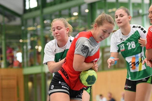 Sara Kuhrt (TG Nuertingen 2) DHB, Handbal, Frauen, Vorbereitung , Turnier , Lotto-Cup, Ludwigsburg, 24.08.2019, Foto:TBaur Eibner 28. Internationales Damen Handballturnier Lotto-Cup Ludwigsburg Copyright: xEIBNER TobiasxBaurx EP_TBR