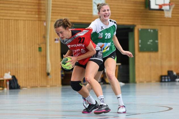 Lenya Treusch (TG Nuertingen 27) DHB, Handbal, Frauen, Vorbereitung , Turnier , Lotto-Cup, Ludwigsburg, 24.08.2019, Foto:TBaur Eibner 28. Internationales Damen Handballturnier Lotto-Cup Ludwigsburg Copyright: xEIBNER TobiasxBaurx EP_TBR