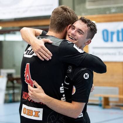 24.08.2019 - Handball - Saison 2019 2020 - 3. Liga: HC Erlangen HCE U23 - TV Hochdorf - ThHa - Jakob Hoffmanns (4, HC Erlangen II )