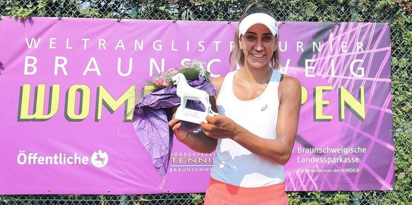 Finale Einzel Siegerin Cagla Buyukakcay (TUR)