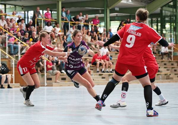 25.08.2019, Deutschland, Ludwigsburg, Handball Lottocup 2019, Finale TuS Metzingen vs. Kurpfalz Bären Ketsch: Patricia Kovacs (TuS)