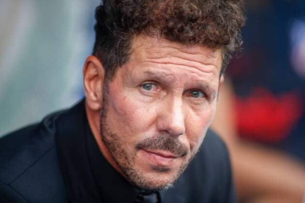 August 25, 2019, Leganes, MADRID, SPAIN: Diego Pablo Simeone, coach of Atletico de Madrid, during the spanish league, La Liga, football match played between CD Leganes and Atletico de Madrid at Butarque Stadium on August 25, 2019. Soccer: La Liga - Leganes v Atletico de Madrid - ZUMAa181 20190825_zaa_a181_016 Copyright: xAFP7x