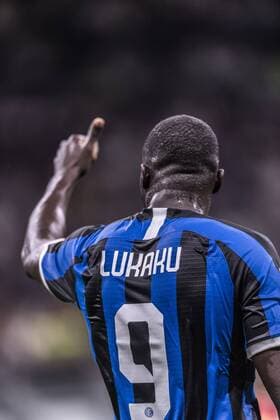 Romelu Lukaku (Inter) during the Italian Serie A match between Inter 4-0 Lecce at Giuseppe Meazza Stadium on August 26 , 2019 in Milano, Italy. Noxthirdxpartyxsales  (110635033)