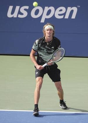 Alexander Zverev Tennis - US Open 2019 - Grand Slam - Billie Jean King Tennis Center - New York - New York - USA - 27 August 2019. Copyright: xJuergenxHasenkopfx