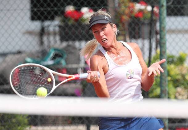 TENNIS - ITF Future Ladies VIENNA,AUSTRIA,28.AUG.19 - TENNIS - ITF Future Ladies. Image shows Bettina Stummer (AUT). GEPAxpictures xChristianxOrt