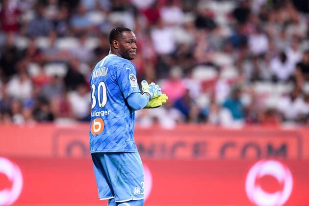 Fußball, OGC Nizza - Olympique Marseille 30 STEVE MANDANDA (OM) FOOTBALL : Nice vs Marseille - Ligue 1 Conforama - 28 08 2019 FEP Panoramic 