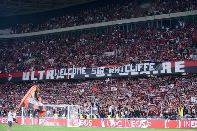 ILLUSTRATION - SUPPORTERS - BANDEROLE FOOTBALL : Nice vs Marseille - Ligue 1 Conforama - 28 08 2019 FEP Panoramic 