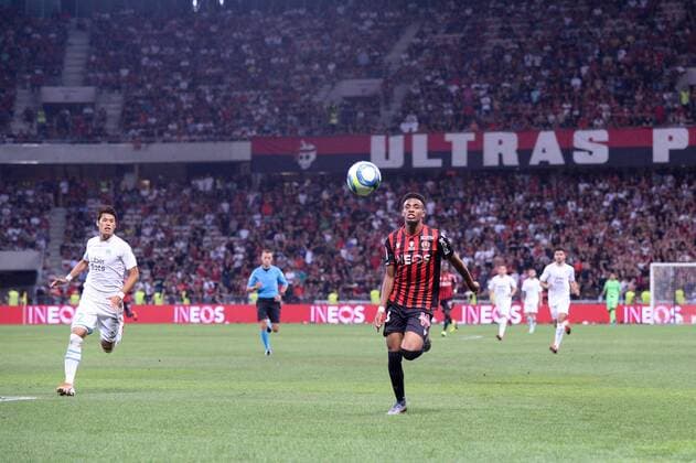 18 IHSAN SACKO (NICE) FOOTBALL : Nice vs Marseille - Ligue 1 Conforama - 28 08 2019 FEP Panoramic 