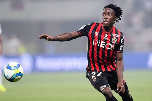 22 ARNAUD LUSAMBA (NICE) FOOTBALL : Nice vs Marseille - Ligue 1 Conforama - 28 08 2019 FEP Panoramic 