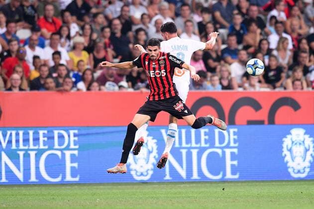 08 PIERRE LEES MELOU (NICE) FOOTBALL : Nice vs Marseille - Ligue 1 Conforama - 28 08 2019 FEP Panoramic 