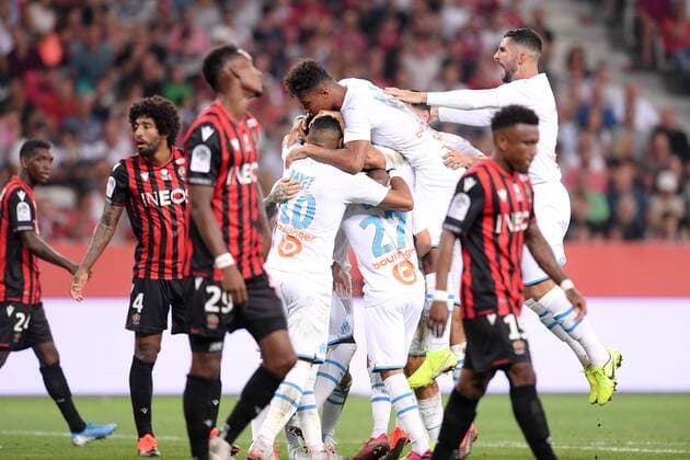 JOIE - 03 ALVARO GONZALEZ (OM) FOOTBALL : Nice vs Marseille - Ligue 1 Conforama - 28 08 2019 FEP Panoramic 