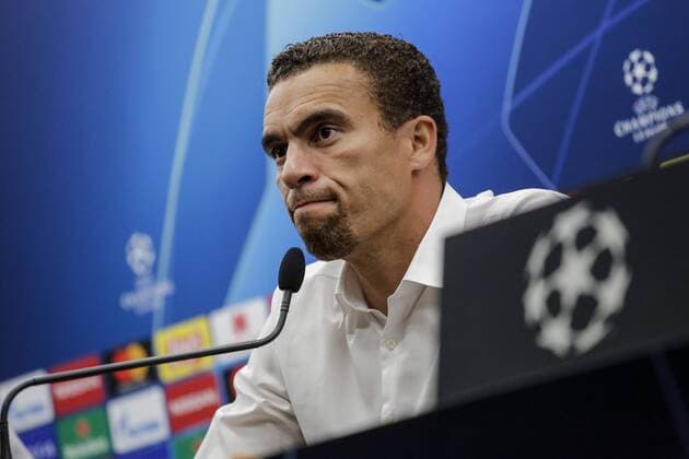 SOCCER - CL play off, Bruegge vs LASK BRUGES,BELGIUM,28.AUG.19 - SOCCER - UEFA Champions League, play off, FC Bruegge vs LASK. Image shows head coach Valerien Ismael (LASK). GEPAxpictures xJasminxWalter