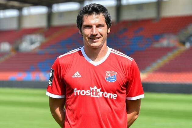 Dominik Stroh-Engel; SpVgg Unterhaching; 3.Liga, Porträttermin 2019 2020
