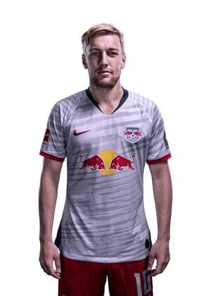 Achtung: Redaktionelle Nutzung honorarfrei - Attention: Free of charge for editorial use - Emil Forsberg (RB Leipzig)
