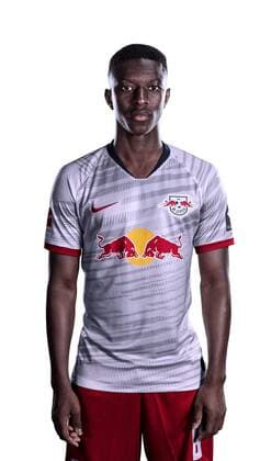 Achtung: Redaktionelle Nutzung honorarfrei - Attention: Free of charge for editorial use - Amadou Haidara (RB Leipzig)