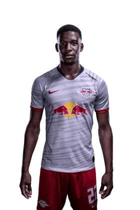 Achtung: Redaktionelle Nutzung honorarfrei - Attention: Free of charge for editorial use - Nordi Mukiele (RB Leipzig)