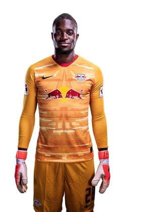 Achtung: Redaktionelle Nutzung honorarfrei - Attention: Free of charge for editorial use - Yvon Mvogo (RB Leipzig)