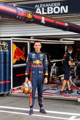Sport Bilder des Tages Alexander Albon (Aston Martin Red Bull Racing), Grosser Preis von Belgien 2019, Motorsport, Formel 1, 29.08.2019, Grosser Preis von Belgien 2019, Motorsport, Formel 1, 29.08.2019 Copyright: xEIBNER AlexanderxNeisx EP_ANS