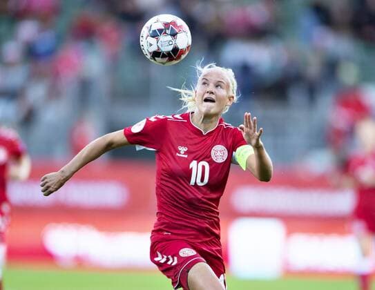 Danmarks Pernille Harder (C) i EM kvalifikationskampen mellem Danmark og Malta paa Energi Viborg Arena, 29. august 2019.. , Viborg Jylland Denmark Copyright: HenningxBagger HenningxBaggerx COP102 spdk20190829-185745-L