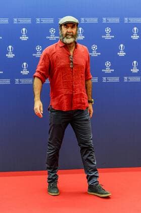 Fußball, Champions League, Gruppen-Auslosung in Monaco Eric Cantona FOOTBALL : UEFA Draw - Champion s League - Monaco - 29 08 2019 NorbertScanella PanoramiC 