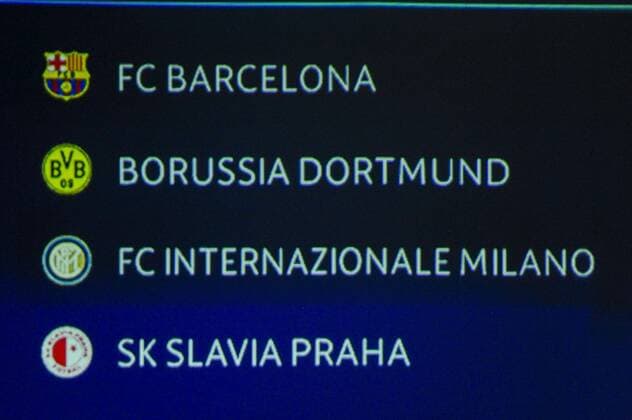Sport Bilder des Tages Fußball, Champions League, Gruppen-Auslosung in Monaco Les tableaux FOOTBALL : UEFA Draw - Champion s League - Monaco - 29 08 2019 NorbertScanella PanoramiC 