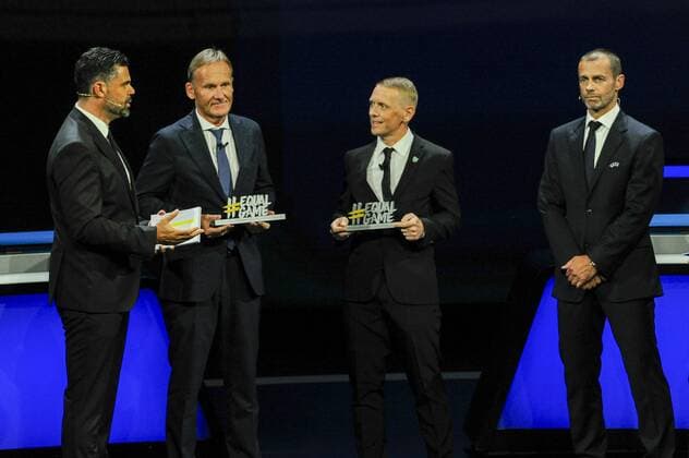 Sport Bilder des Tages Fußball, Champions League, Gruppen-Auslosung in Monaco FOOTBALL : UEFA Draw - Champion s League - Monaco - 29 08 2019 NorbertScanella PanoramiC 