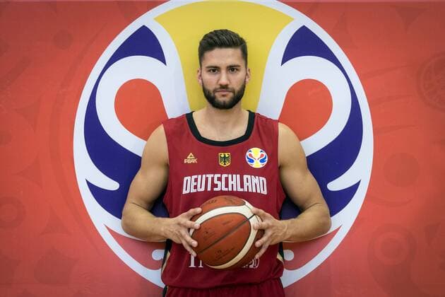 Basketball Shenzhen 30.09.2019 FIBA Basketball Weltmeisterschaften World Cup WM Training Deutschland FIBA Media Shooting Maximilian Kleber (Deutschland, No.24)