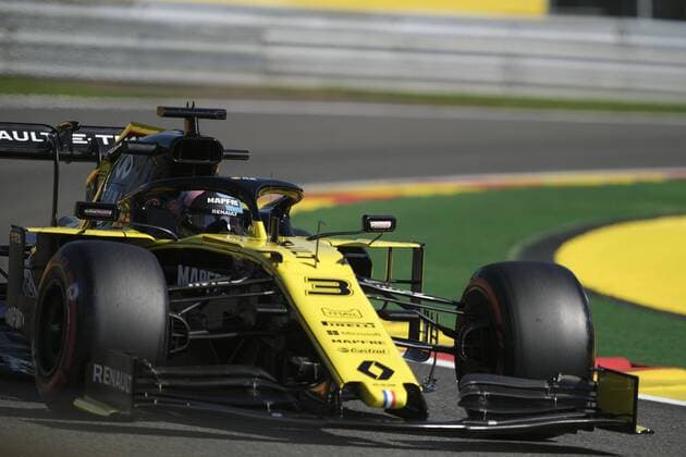 August 30, 2019, Spa Francorchamps, Belgium: Renault Driver DANIEL RICARDO (AUS) in action during the first free practice session of the Formula one Belgian Grand Prix at the SPA Francorchamps circuit - Belgium F1 2019 : Belgian Grand Prix : Free Practice 1 - ZUMAp119 20190830_zaf_p119_020 Copyright: xPierrexSteveninx