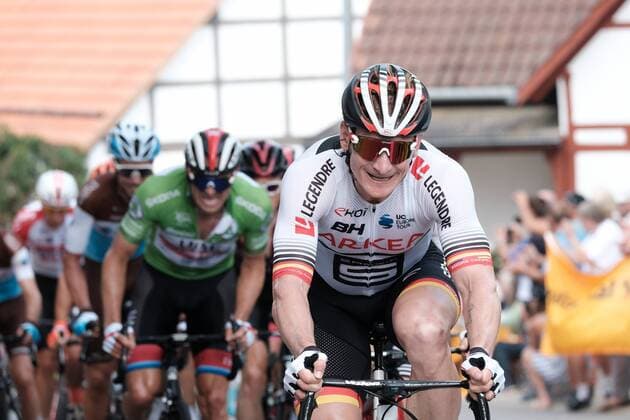 30.08.2019 xkhx Marburg Deutschland Tour 2019 - Etappenrennen im Straßenradsport für Männer Etappe 2 Marburg - Göttingen - Berwertung Waldeck deutsche Sprint-Star Andre Greipel