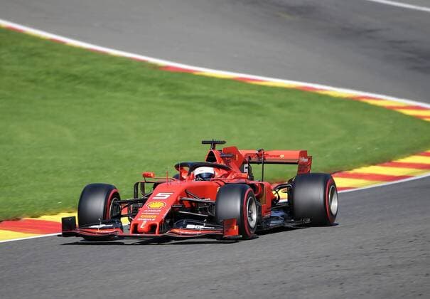 FORMULA 1 2019 JOHNNIE WALKER BELGIAN GRAND PRIX, 29.08 - 01.09.2019 30.08.2019, Circuit de Spa-Francorchamps, Spa-Franchorchamps, FORMULA 1 2019 JOHNNIE WALKER BELGIAN GRAND PRIX, 29.08 - 01.09.2019 , im Bild Sebastian Vettel (GER 5), Scuderia Ferrari Mission Winnow