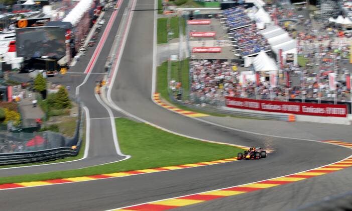 FORMULA 1 2019 JOHNNIE WALKER BELGIAN GRAND PRIX, 29.08 - 01.09.2019 30.08.2019, Circuit de Spa-Francorchamps, Spa-Franchorchamps, FORMULA 1 2019 JOHNNIE WALKER BELGIAN GRAND PRIX, 29.08 - 01.09.2019 , im Bild Max Verstappen (NEL 33), Aston Martin Red Bull Racing