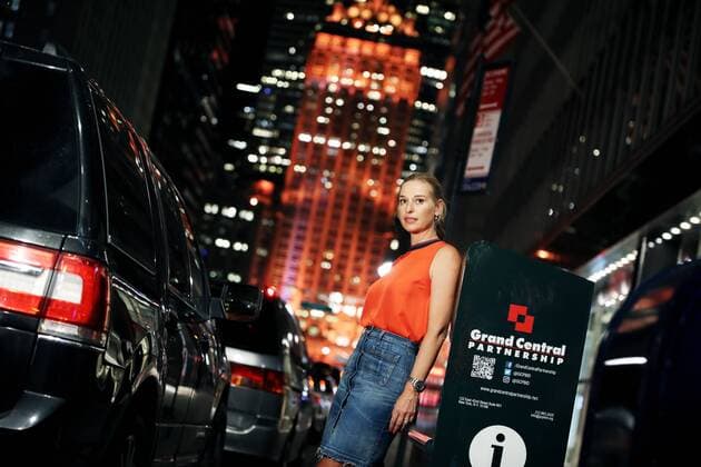 TENNIS - WTA, Tennis Damen US Open 2019 NEW YORK CITY,NEW YORK,USA,30.AUG.19 - TENNIS - WTA Tour, US Open, Grand Slam, Flushing Meadows, photo shooting with Barbara Schett-Eagle. Image shows Barbara Schett-Eagle. GEPAxpictures xMatthiasxHauer